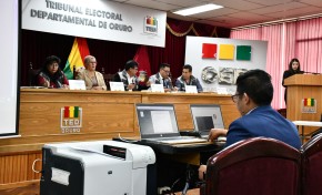 Elecciones Subnacionales 2026: TED Oruro sortea 10.074 jurados electorales