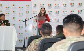 TSE capacitó a las FFAA y la Policía sobre la cadena de custodia del material electoral