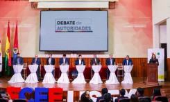 Debate electoral en Chuquisaca promovió el contraste de propuestas entre candidatos a la Gobernación