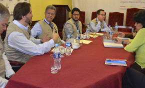 A tres días del Referendo, TSE cumple reuniones de coordinación con Misión de la OEA