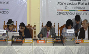 Datos del OEP al 92.67%: Opción Sí alcanza el 47.91% y el No al 52.09%