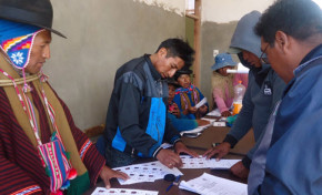 Referendo Constitucional 2016: La Paz repitió la votación en dos mesas