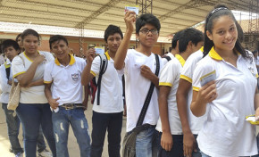 Unidad educativa “Padre Alfredo” elige a su gobierno estudiantil