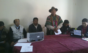 El SERECI Oruro inició campaña de certificados de nacimiento gratuitos en Pampa Aullagas