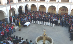 Elección y posesión del gobierno estudiantil del Colegio Nacional Pichincha 2016-2017