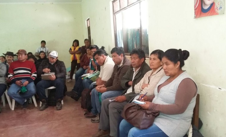 Capitanías de Santa Rosa y Huacaya de Chuquisaca.