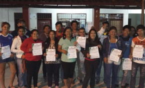 El TED-Beni entregó credenciales al gobierno estudiantil del Centro Alternativo de Educación Santísima Trinidad