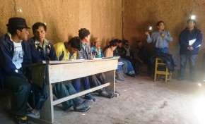 TED Cochabamba acompaña proceso de Consulta Previa en Viscachani para concesión minera