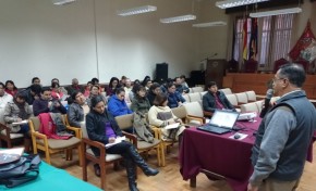 Personal del TED y SERECI Tarija se capacitan sobre información estadística