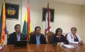 Olga Martínez preside la Sala Plena del TED Chuquisaca