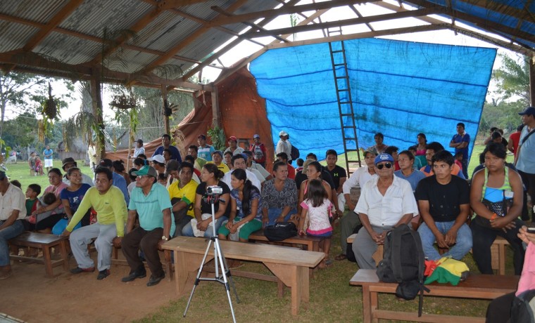1. La asamblea interzonal del pueblo indígena Kabineño.