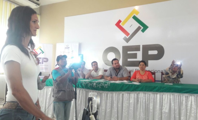 10. Recepción de la primera solicitud en el SERECI Pando.