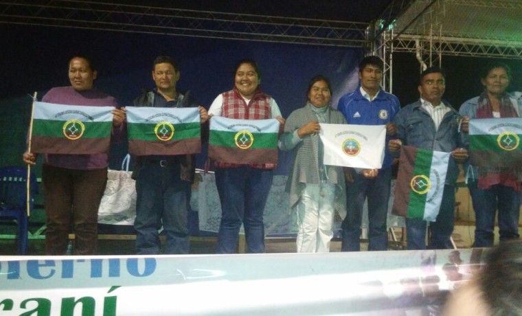 15. Las y los representantes de Parapitiguasu a los tres órganos del Autogobierno de Charagua.