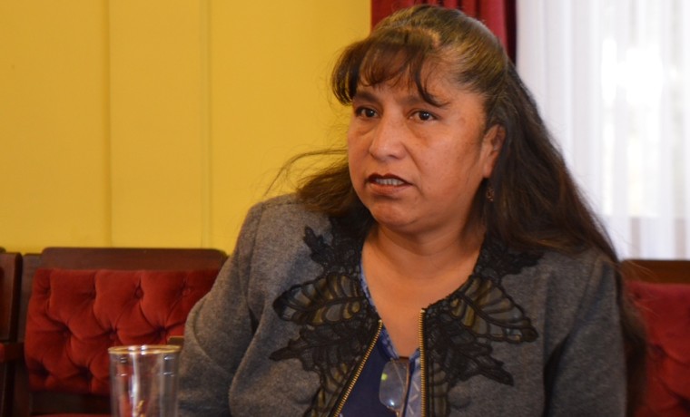 2. La vocal del TSE, Lucy Cruz.