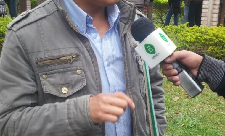 8. El capitán grande, Ronald Andres Caraica, en entrevista con Bolivia TV.