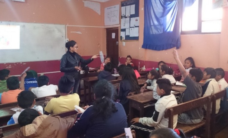 Estudiantes demostraron amplia participación y entusiasmo.