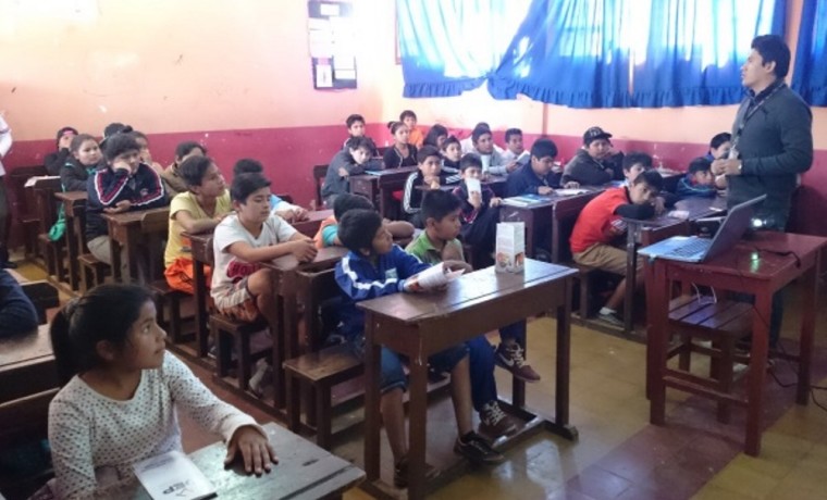 Exposición a cargo del Técnico de OAS  del SIFDE TED Tarija, Lot Auzza.