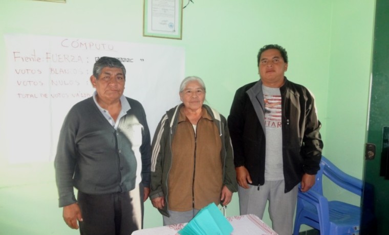 Jurada y jurados electorales.