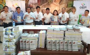TED Tarija entrega 76.500 estatutos autonómicos para socializar en el Gran Chaco