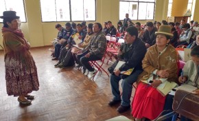 En Viacha: ciudadanía pide más espacios para promover los valores democráticos en las y los  jóvenes