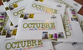 OEP lanza la campaña “Octubre, mes de las democracias” para recordar la historia democrática del país