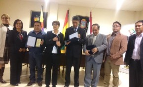 El TED Chuquisaca reconoce a 5 instituciones por su aporte a la democracia