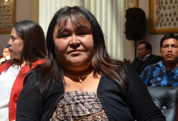 Vocal TED Tarija, Zulma Sánchez.