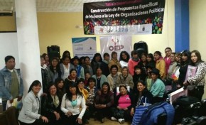 Potosí: proponen paridad y alternancia en instancias superiores de decisión de Organizaciones Políticas