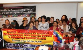 Organizaciones de  mujeres presentan al TSE propuestas para la Ley de Organizaciones Políticas