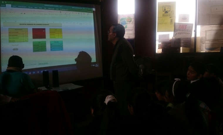 3. Elección en la unidad educativa Luis Honorato Salazar