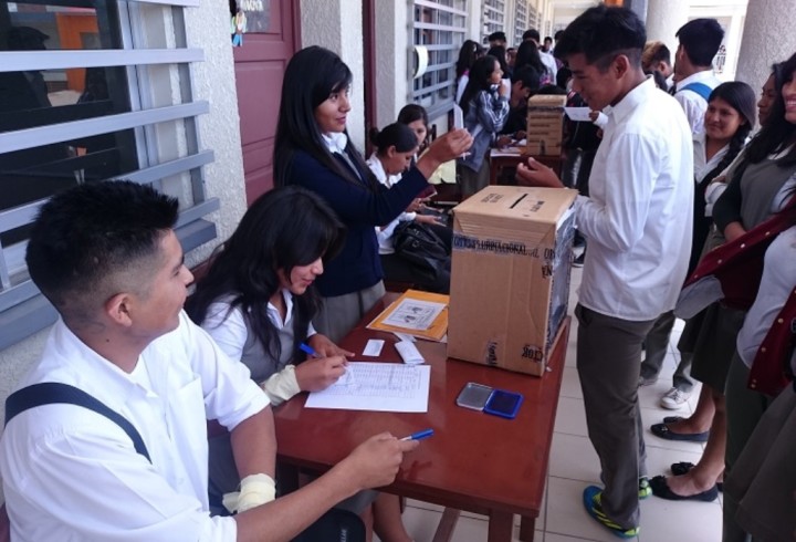 Durante la votación en el nivel secundario.1
