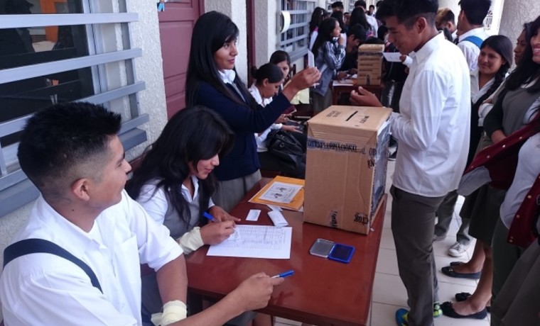 Durante la votación en el nivel secundario.1