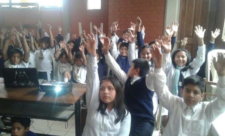 Elección en la unidad educativa Valle Hermoso. 5