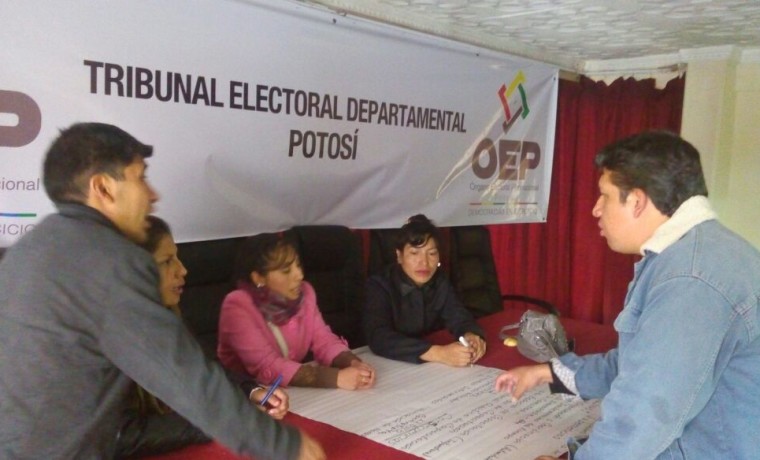 Taller en el TED Potosí