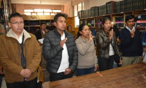 Potosí: posesionan a oficiales de registro civil en cinco municipios