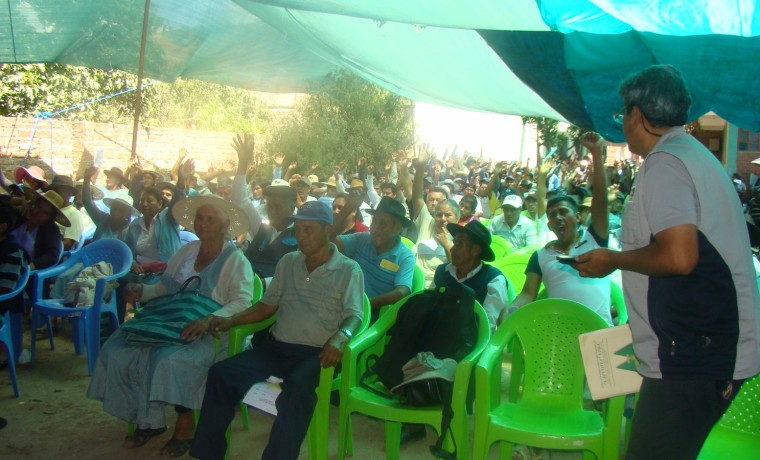 Elección en la Cooperativa Capinota.2