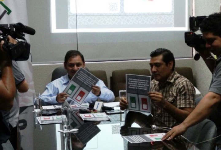 La Sala Plena del TED Santa Cruz durante la aprobación de las papaletas.1