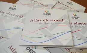 El OEP presentará en La Paz el Atlas electoral que sistematiza  procesos electorales y referendarios en Bolivia entre 1979 y 2016
