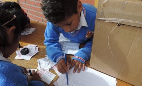 Huanuni: colegio 12 de Abril eligió a su gobierno estudiantil