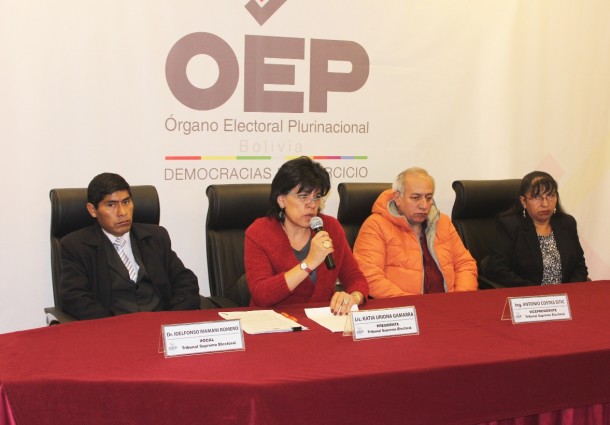 El TSE convoca a la elección de autoridades del Órgano Judicial