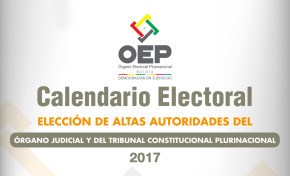 El calendario de la elección judicial registra 59 actividades en 151 días