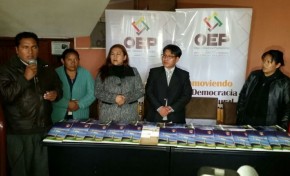 TED Potosí entrega a Puna 11.280 ejemplares de su proyecto de Carta Orgánica