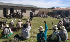 Cuatro de las cinco subcentrales de Raqaypampa ya eligieron candidatos a dos órganos de gobierno de la autonomía indígena