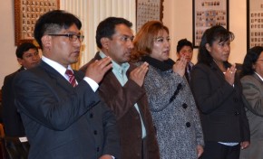 Carlos Colque Mejía asume la presidencia del TED Potosí