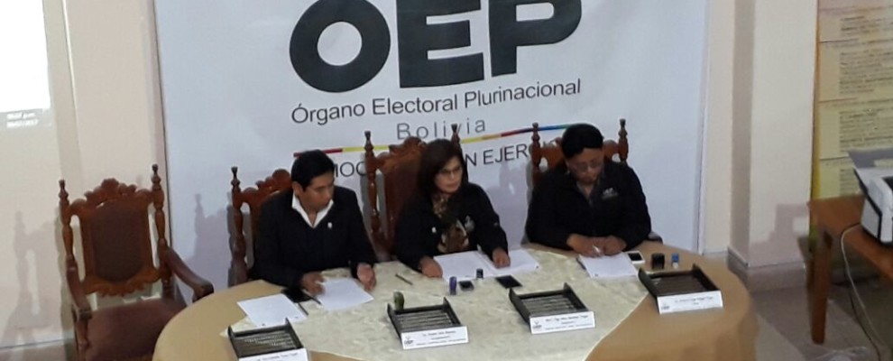 Sala Plena TED Chuquisaca