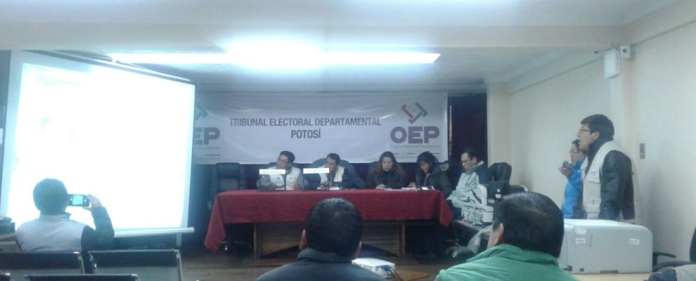 Sala Plena TED Potosí