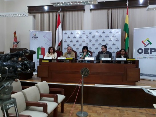 Sala Plena TED Tarija