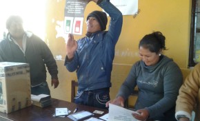 Sala Plena del Tribunal Supremo Electoral inauguró en Uriondo la jornada del Referendo en 14 municipios