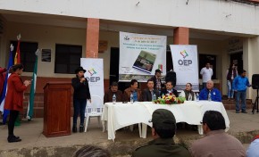 En Vallegrande se inició la votación en las 59 mesas