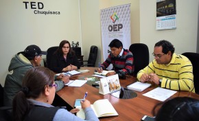 TED Chuquisaca y las naciones indígenas Yampara y Q’ara Q’ara acuerdan realizar talleres para la difusión de méritos